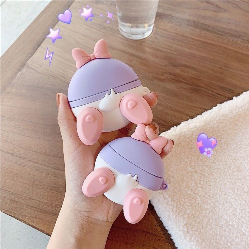Daisy & Donald เคสแอร์พอร์ต เคสใช้สำหรับAirpods 1-2 / i9S / i11 / i12