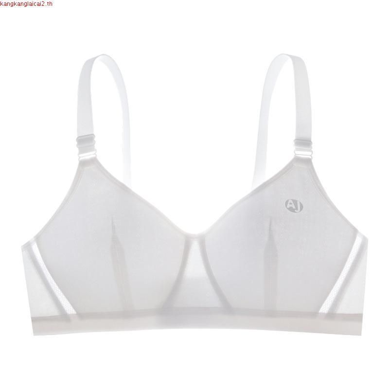 เสื้อชั้นในเด็กผู้หญิง วัสดุผ้าไหมน้ำแข็ง ระบายอากาศ และเย็น นุ่ม สบาย ไม่อับชื้น，ชุดชั้นในเด็ก เหมา