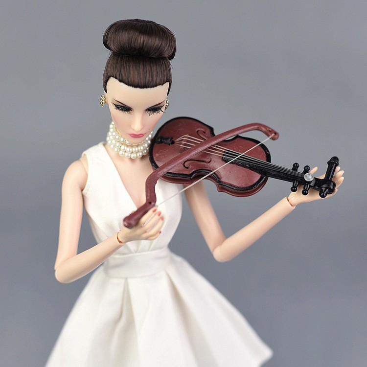 Original blythe Little blythe licca ตุ๊กตา ob ตุ๊กตา fr6 จุด AZONE AZONE ตุ๊กตา Props ไวโอลิน