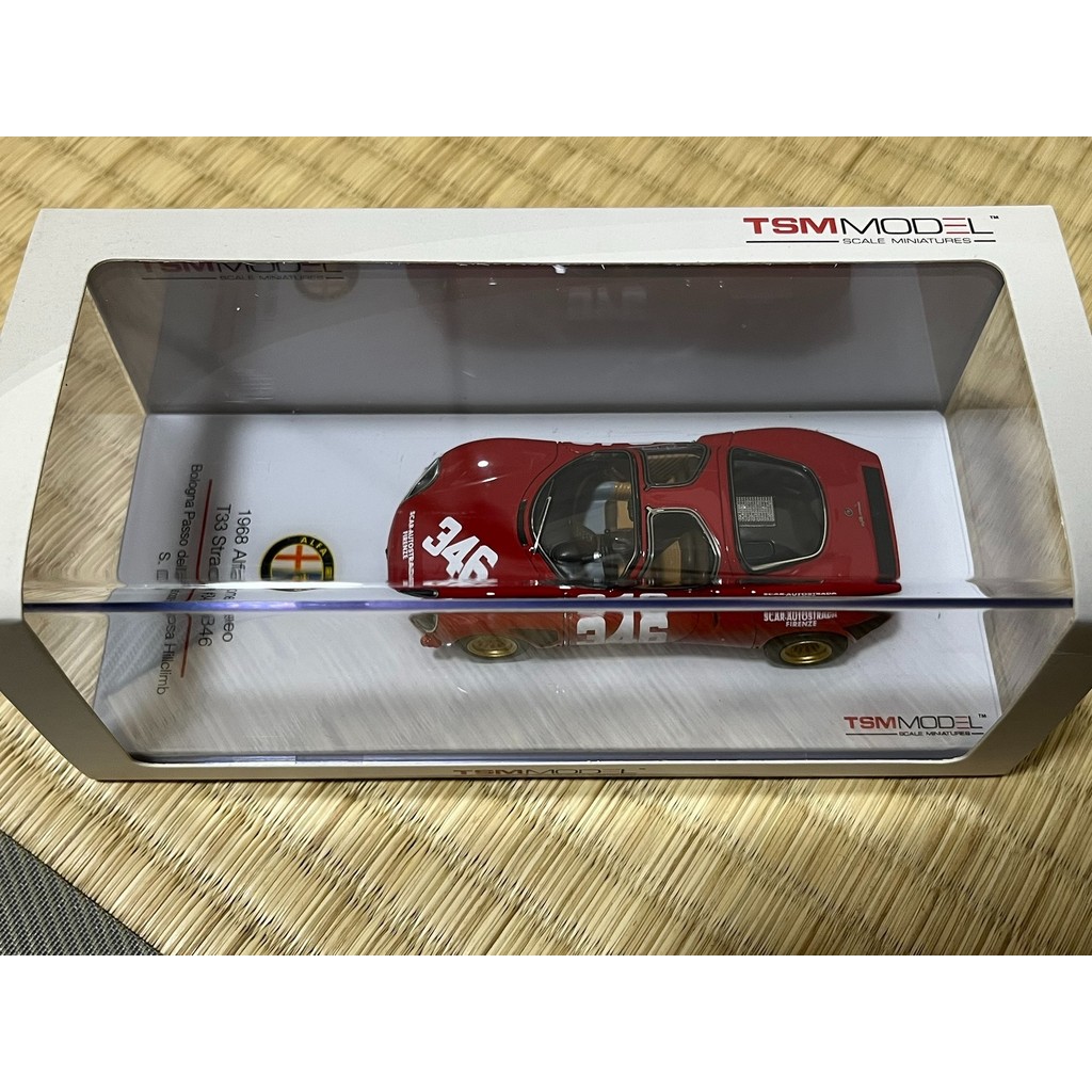TSM Alfa Romeo Tipo33 Stradale Alfa Romeo Scale คือ 1/43 Refreshing Stradale จัดส่งฟรี!