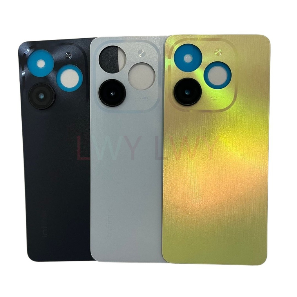ฝาหลังสําหรับ Infinix Smart 8 X6525 แบตเตอรี่ฝาครอบด้านหลังกรณีกรณีอะไหล่ซ่อม