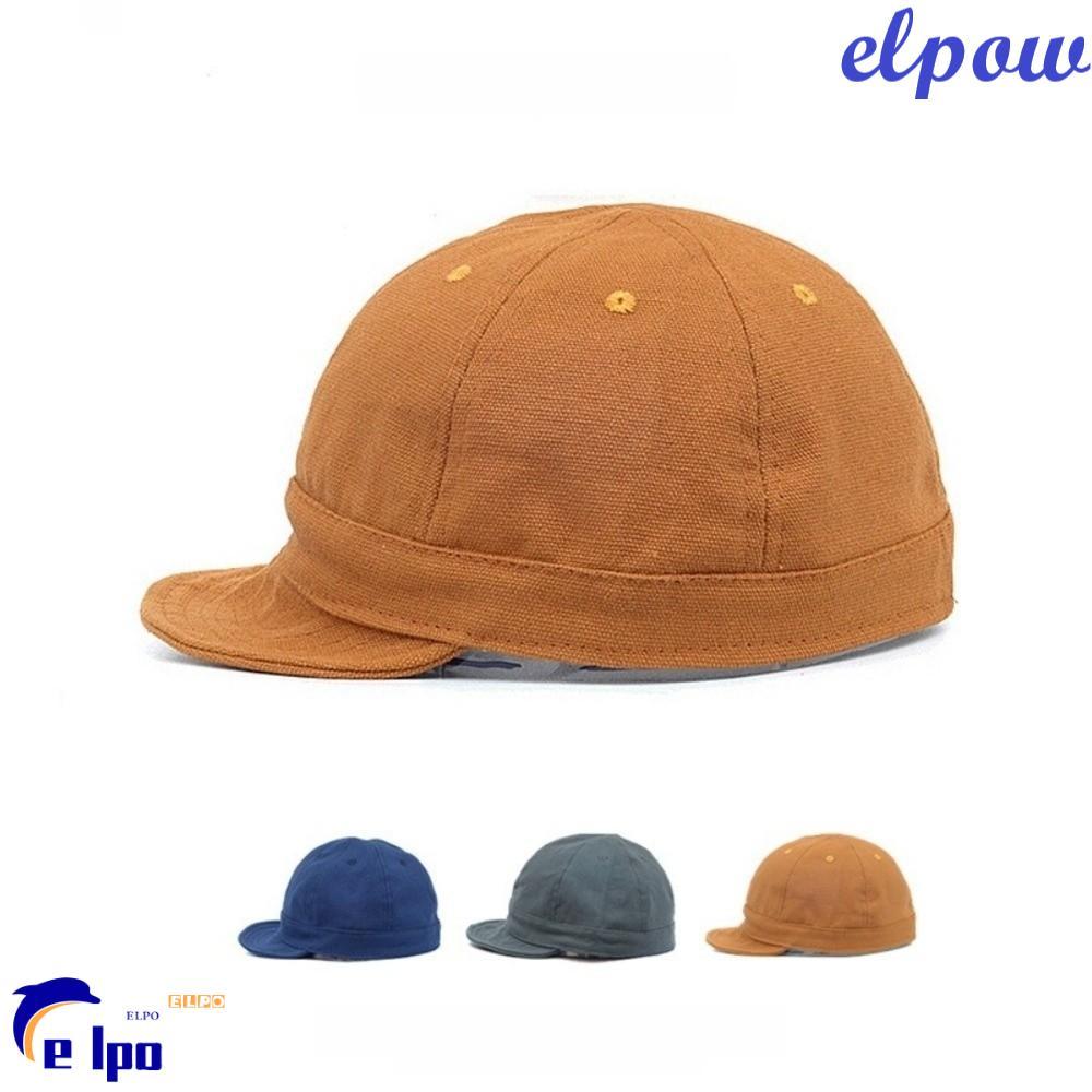 หมวกเบสบอลปีกสั้น ทำจากผ้าใบและผ้าฝ้าย เหมาะสมในหน้าร้อน สีทึบ และมีประสิทธิภาพในการป้องกันแสงแดด