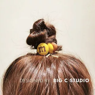ยางมัดผม M&M หนังยางมัดผมสีสันสดใส เครื่องประดับผมสไตล์น่ารัก สำหรับผู้หญิง พร้อมส่ง