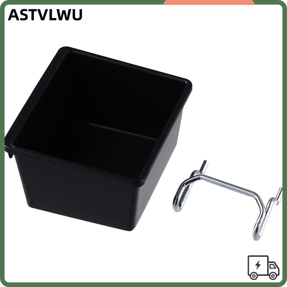 WUUSHTH Pegboard Bins, ตะขอ PP Pegboard, กล่อง Pegboard