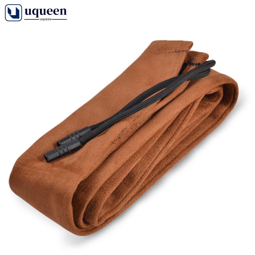 UQUEEN 1.3/1.5M เลียนแบบหนังนิ่มตกปลา Rod กระเป๋าป้องกัน Non-Elastic Case สําหรับตกปลา POLE POLE ถุง