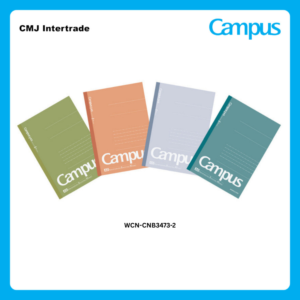 KOKUYO Campus color notebook B5-2 สมุดขนาด สมุดโน้ต B5 สมุดบันทึก คละสี