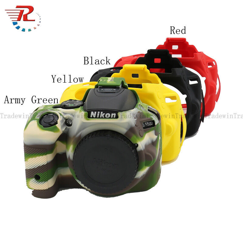 เคสยางซิลิโคนอ่อน Nikon D5500 สําหรับกล้อง D5500 สําหรับ Nikon