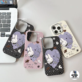 🚚ส่งจากไทย🚚 เคส กระต่ายการ์ตูน For IPhone 17 16 15 14 13 12 11 Pro Max 11 13Pro X XR XS Max 7 8 Plus เคสโทรศัพท์ เคสหนัง