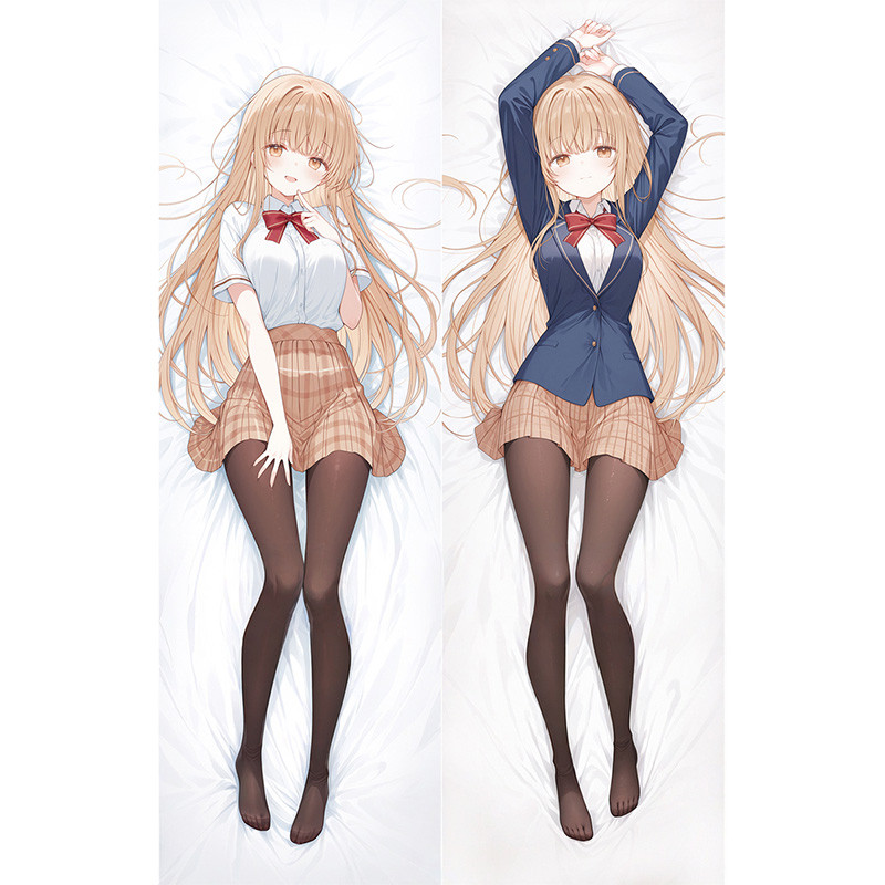 Shiina Mahiru Dakimakura หมอนกอดอะนิเมะหมอนผ้าปูที่นอนปลอกหมอน Otaku ของขวัญ