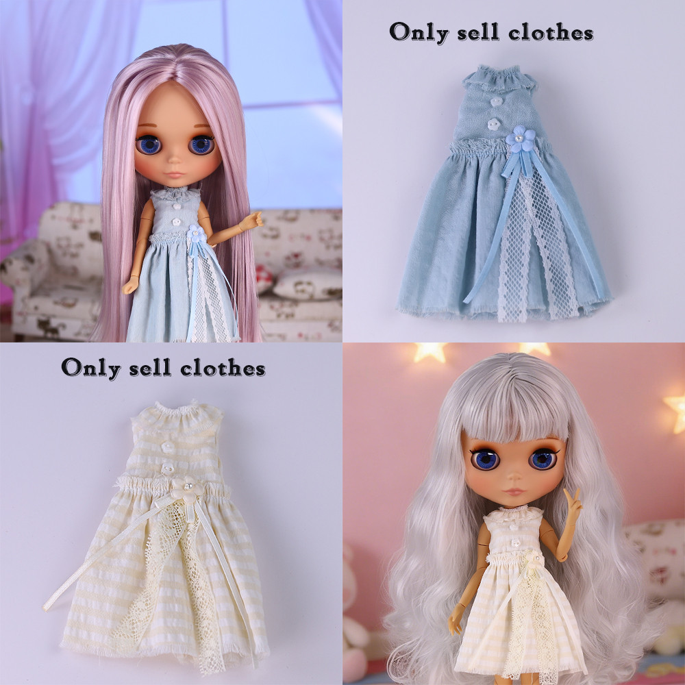 เสื้อผ้าตุ๊กตา DBS Blythe ไม่มีตุ๊กตาและรองเท้า