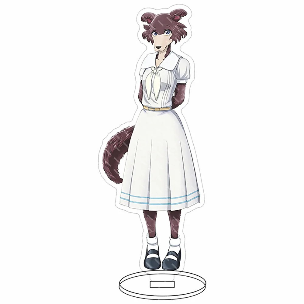 Standee อะนิเมะ Beastars micha ตัวอักษรรุ่น Legoshi Louis Juno Haru โต๊ะเรียนตกแต่งมังงะของขวัญสะสม