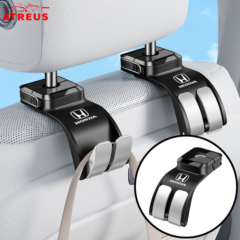 Honda Car Seat Hanging Hook Car Hook Double Hook Seat Back Hanger Car Hanging Hook Universal ทนทาน C