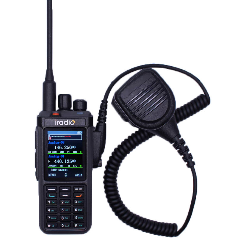 Iradio iradio UV98Plus Walkie-Talkie Talkie ไมโครโฟนมือ UV99 CP-1800 Walkie-Talkie ไมโครโฟนโทรโข่ง