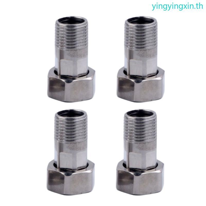 YIN 4 ชิ้นลดน้ํา Union 1 2 นิ้วชาย 3 4 นิ้วหญิงเกลียว Connector พร้อมเครื่องซักผ้าน้ําเมตรปั๊มอุปกรณ