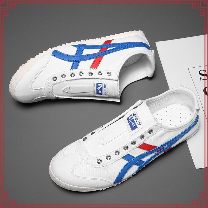 ONITSUKA TIGER Onizuka Tiger รองเท้าผู้ชายฤดูร้อน Breathable รองเท้าผ้าใบ Tiger รองเท้าผู้หญิงรองเท้