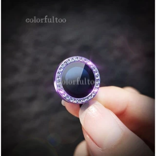 OppoA6C 2026 Glitter แหวนเพชรกระจกนิรภัยป้องกันหน้าจอกล้องเลนส์สําหรับOppo A6C OppoA6 6C C 6 C 4G 5Gโลหะเลนส์แหวนกระจกนิรภัยฝาครอบฟิล์ม