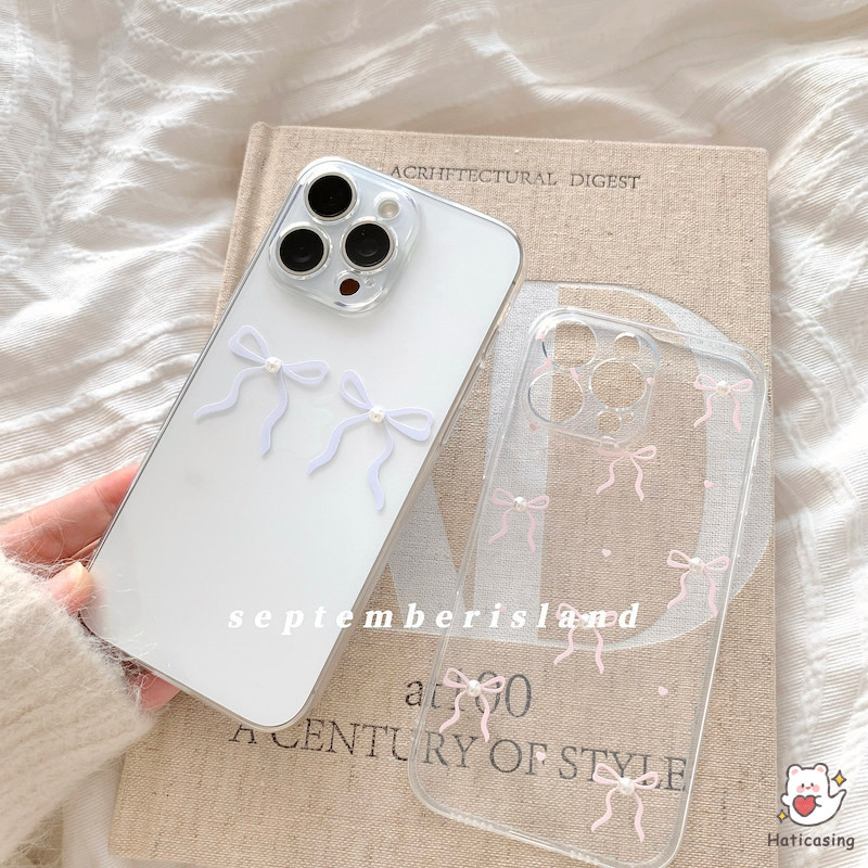 HP Pink Girl Blue Bow Case Samsung A37 A07 A27 A57 A17 5G A16 A56 A53 A54 A13 4G A24 A05S A26 A14 A3