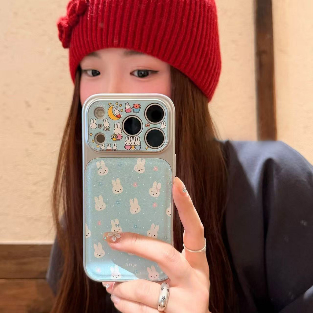 Miffy Bunny Moon สําหรับ iPhone 17 เคส iPhone 16/15/14 13/12/11