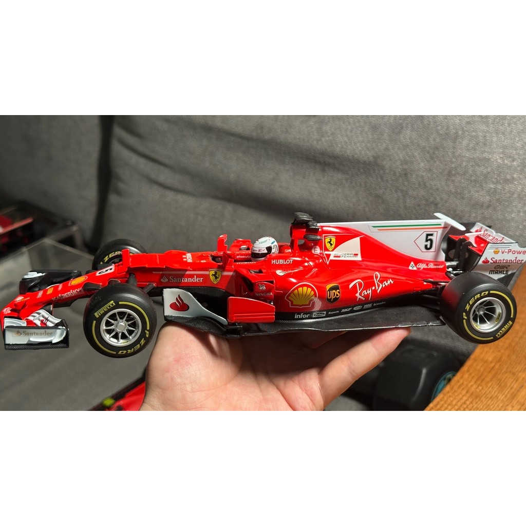 Bimeigao, Ferrari SF-70H Wittel 1: 18 โมเดลรถอัลลอย, โมเดลรถแข่ง F1 รถเปลือยไม่มีฐานและบรรจุภัณฑ์ จะ