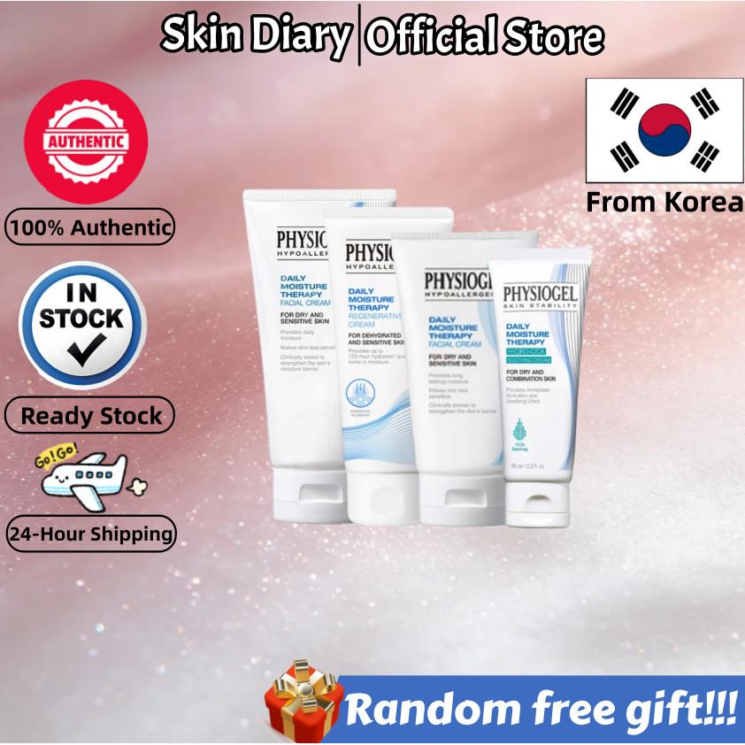[Physiogel] Daily Cica Soothing Cream, 70ml/Daily Regenerative Cream 100ml/Daily Therapy Facial Crea