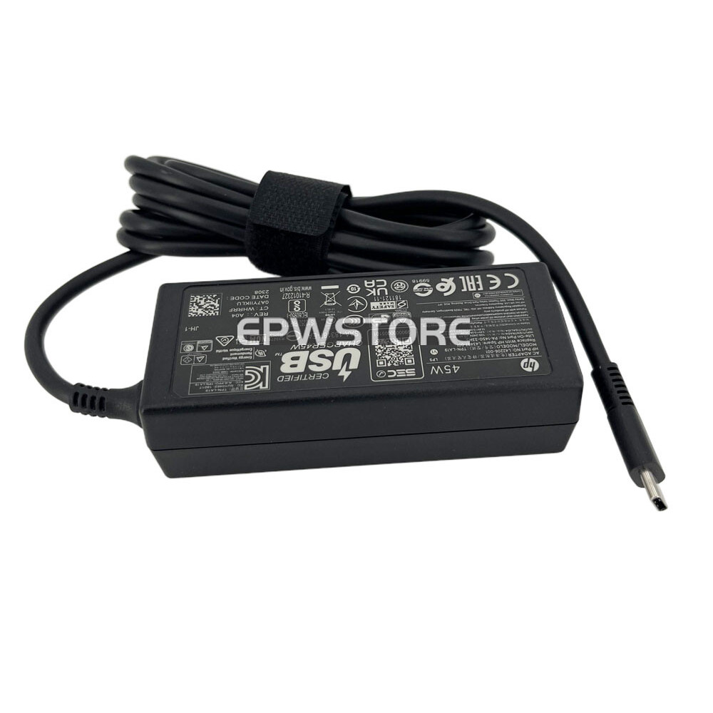 15V 3A 45W USB Type-C AC Adapter Charger สําหรับ HP Elite x2 1012 G2 แท็บเล็ต