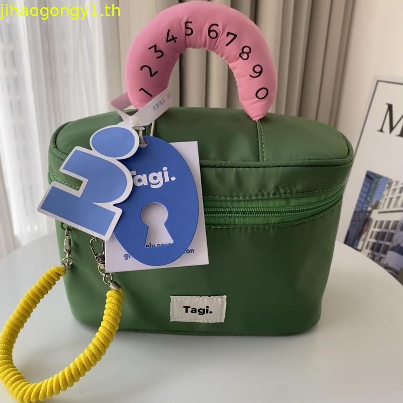 [Tagi] Tagi.Hadou callme กระเป๋าเก็บของกันน้ําแบบพกพาแป้งกระเป๋าเก็บความจุขนาดใหญ่กระเป๋ากล้องกระเป๋