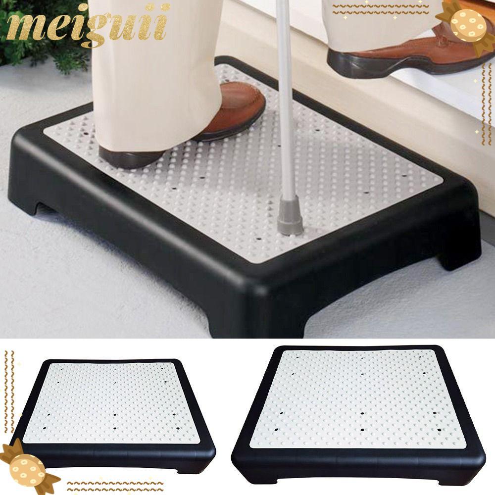 MEIGUII Step Stool Riser สําหรับห้องอาบน้ําประตูแบบพกพาเดิน
