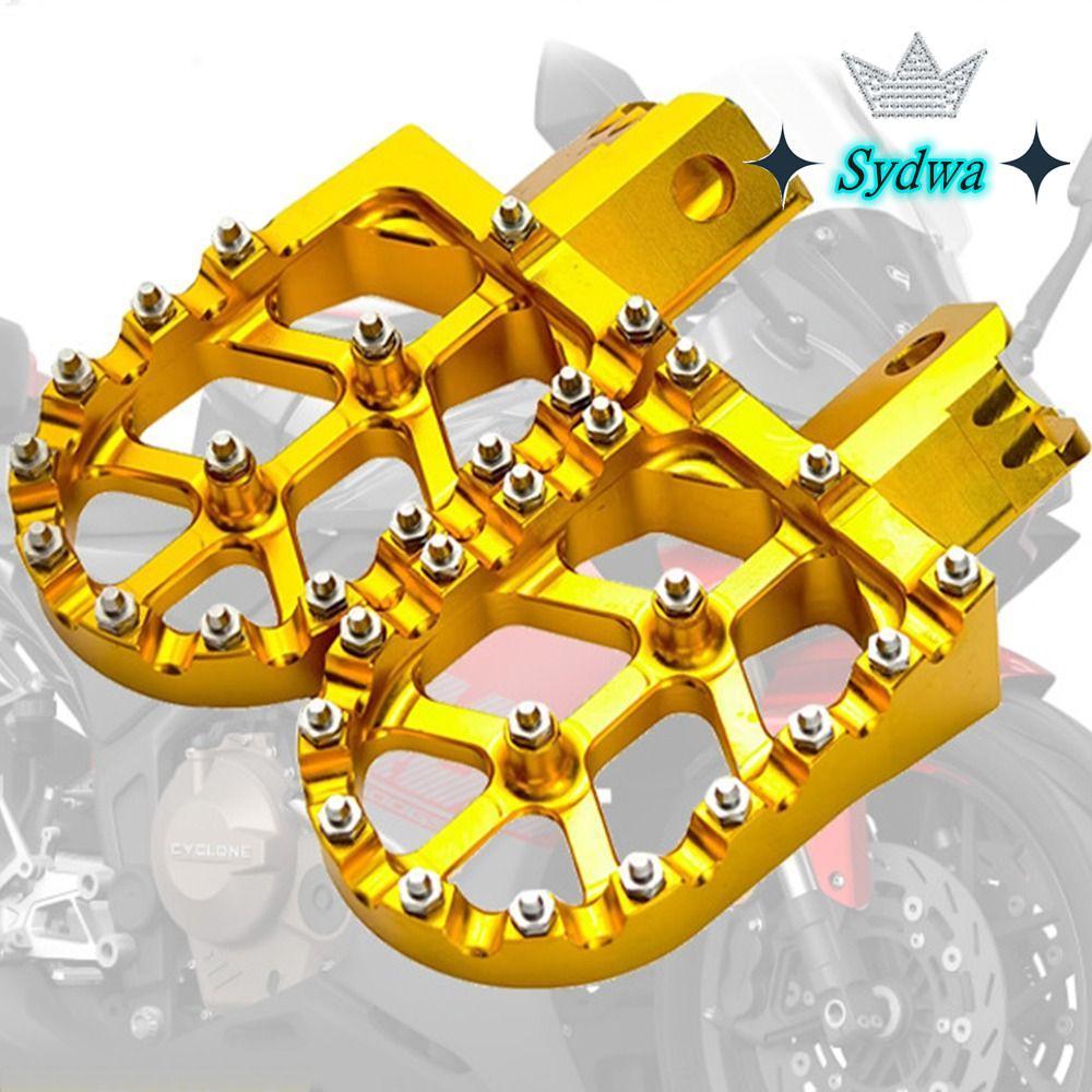 SYDWA Footpegs REST, CNC Machined ทนทาน Dirt Bike หมุดเท้า, Rest Pedal CNC สําหรับ MX 650 500 MX650 