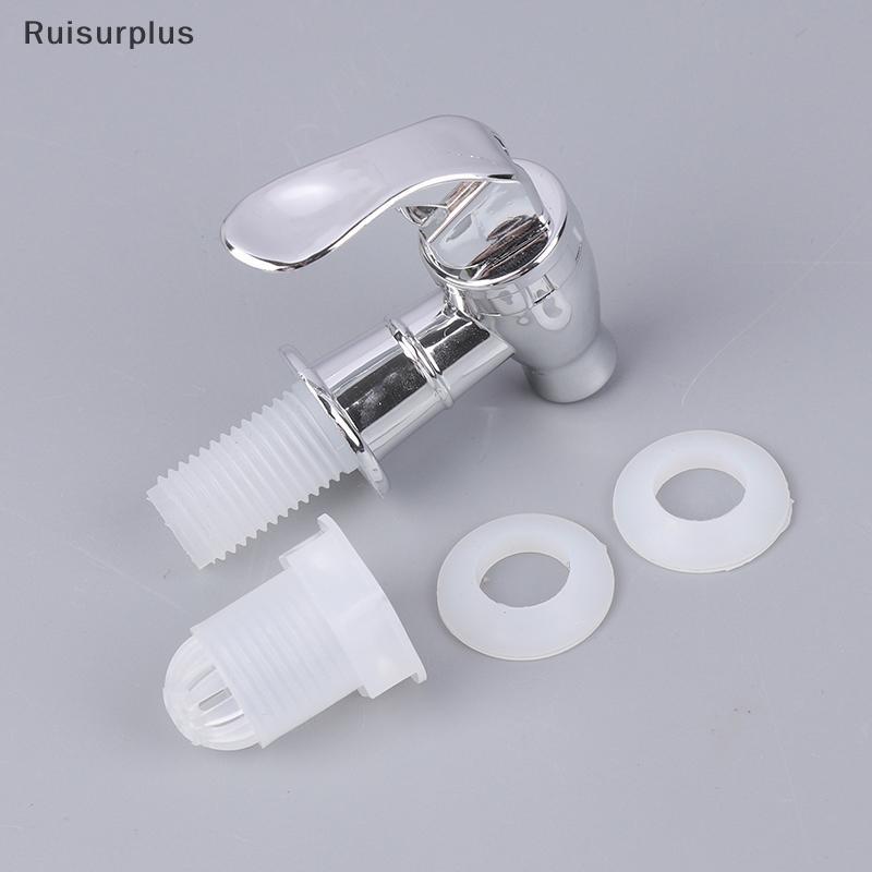 [Rui-t] 17MM Jar Wine Barrel ถังน้ําก๊อกน้ํากรองแก้วขวดไวน์ก๊อกน้ําวาล์วไวน์ตู้น้ําสวิทช์แตะ Bibcos เบียร์