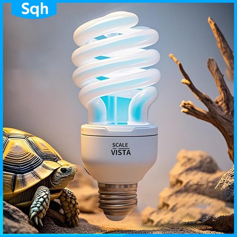 Bri 13/26W UVB สัตว์เลื้อยคลาน Basking Light - 5.0/10.0 UVB โคมไฟทําความร้อนสําหรับเต่าและจิ้งจก ywr