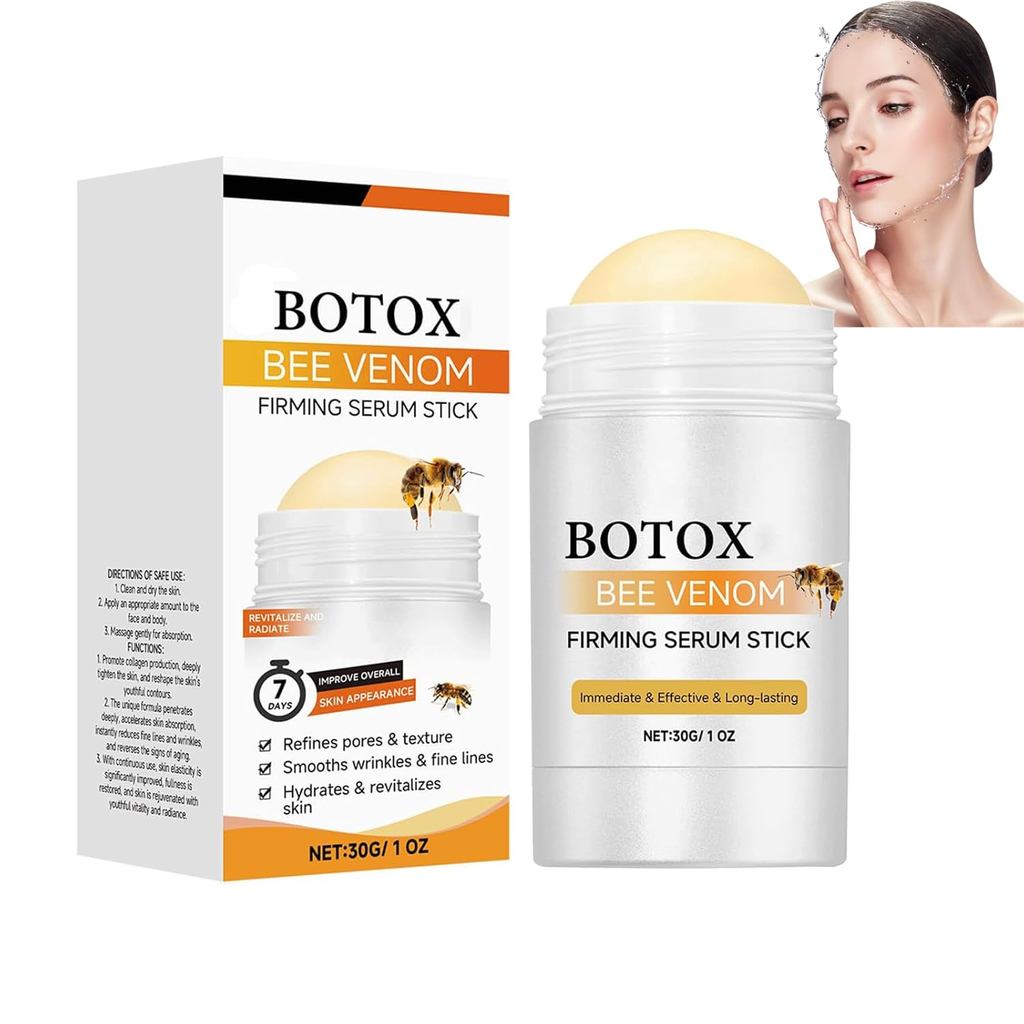 Botox Bee Venom Firming Serum Stick ครีมกระชับและลดริ้วรอยลดริ้วรอยและเส้นละเอียดสําหรับทุกสภาพผิว (