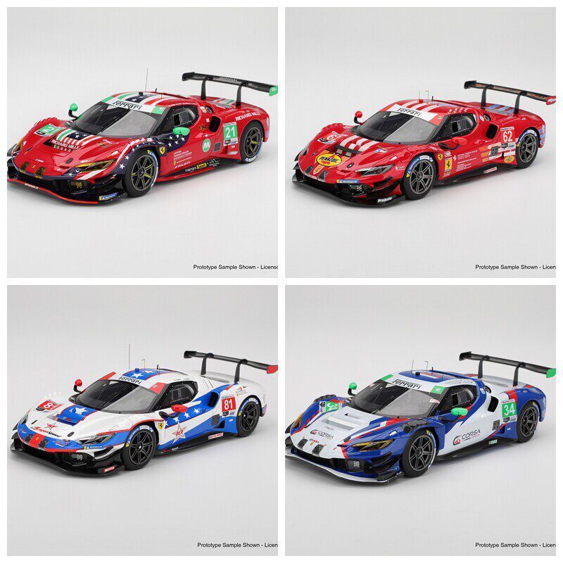 BBR 1: 18 Ferrari 296 GT3 Conquest Racing 2025 IMSA Daytona