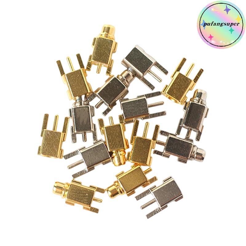 Pufangsuper 2pcs Audio Ja MMCX Connector หญิง SE535 SE425 SE315 SE846 ปลั๊กหูฟัง Consumer Electronic