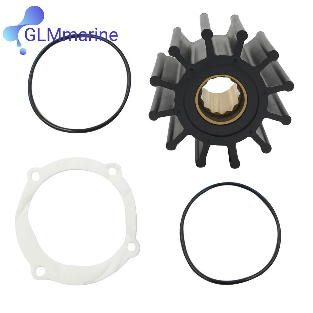 GLM ชุดใบพัดปั๊มน้ำ 09-812B-1 สำหรับเครื่องยนต์ Yamaha 6TA-12457-00 Johnson F5 F6 F6B-9 รุ่น 009-812