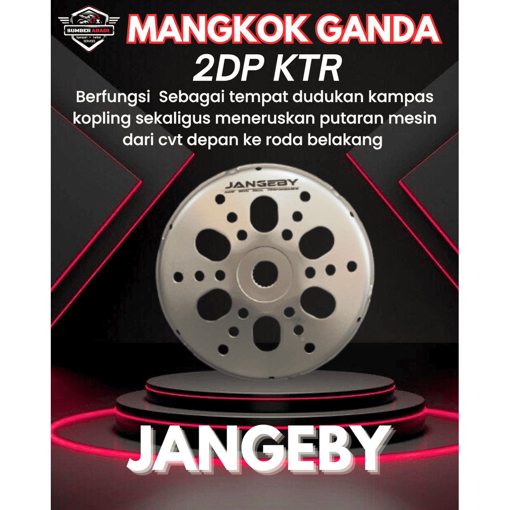 ชามคู่ Jangeby 2DP KTR