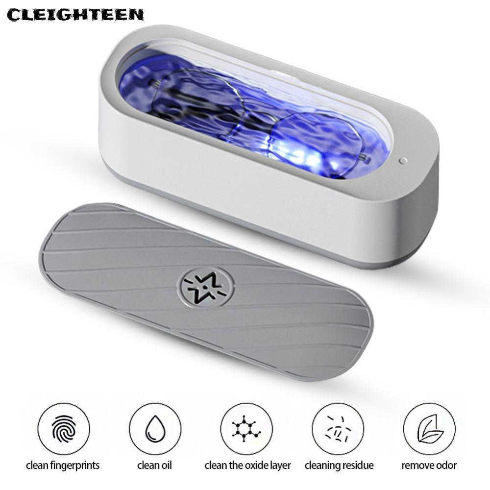 ทําความสะอาดแว่นตา CLEIGHTEEN|เครื่องทําความสะอาดล้างอัลตราโซนิก 45000Hz 360 องศา