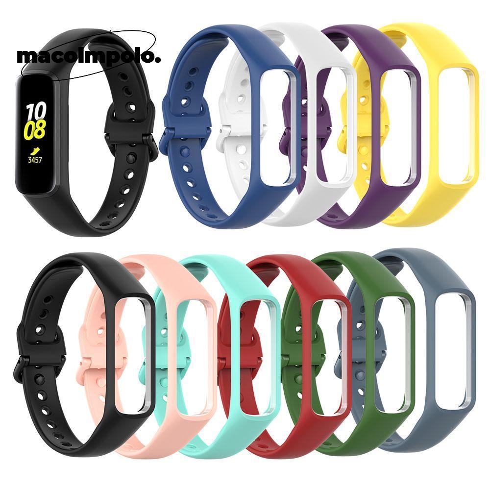 เปลี่ยนสายนาฬิกายาง Soft Loop สายซิลิโคนสําหรับ Galaxy Fit-e R375