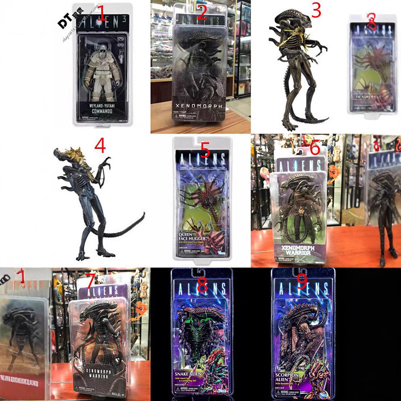 อะนิเมะ NECA NECA Predator Series Alien Card Model Figure i