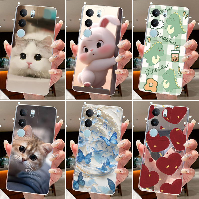 ปลอกสําหรับ Vivo V29 / V29Pro / V29E ซิลิโคนใส Jelly Soft TPU ฝาหลังสําหรับ Vivo V29 Pro V29 E V2317