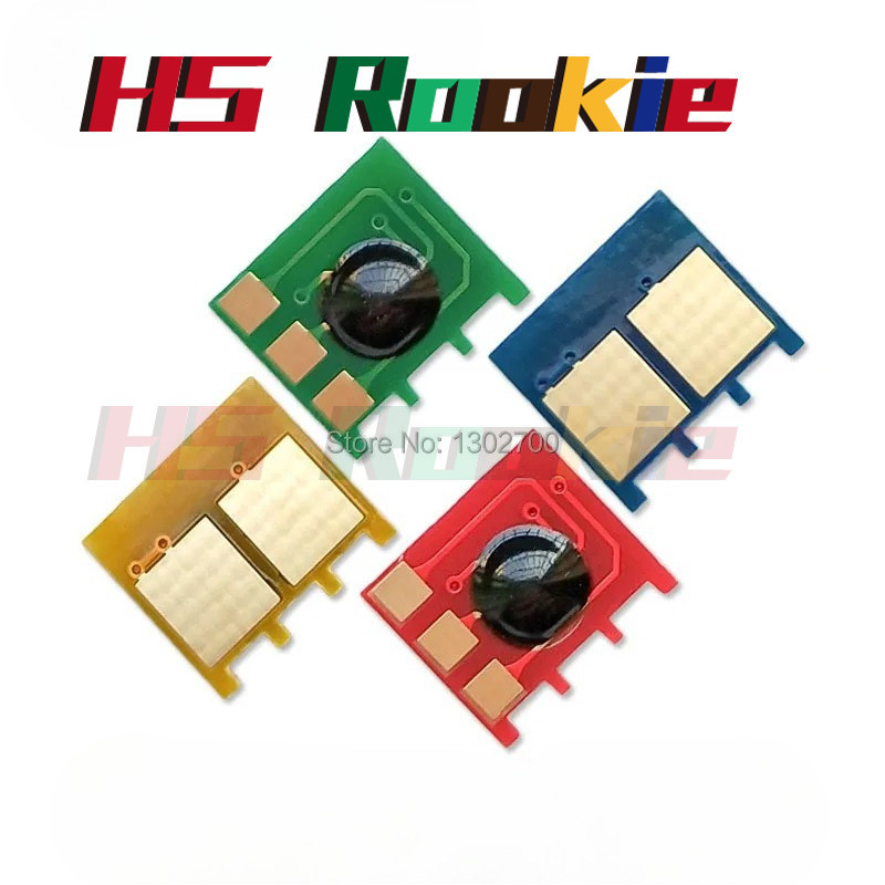 4PCS 30K 828A CF358A CF359A CF364A CF365A ภาพกลองชิปสําหรับ HP Color LaserJet Enterprise M880 M855 M