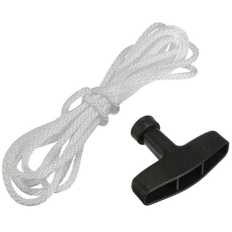 Universal เครื่องตัดหญ้าดึง 3m Starter Start สายไฟเชือกเครื่องยนต์ Petrol Line H9i6