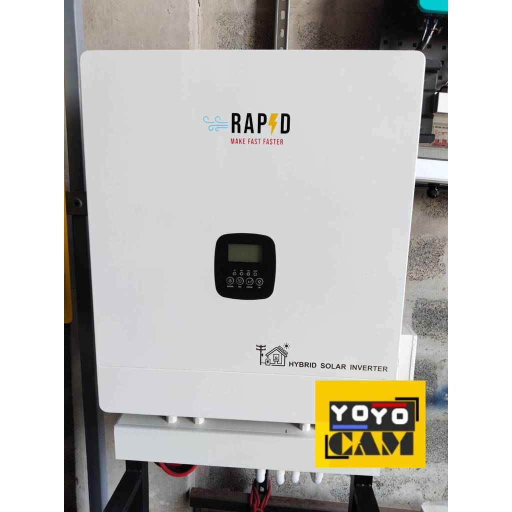 RAPD Inverter Hybrid Offgrid Inverter Single Phase มีให้เลือก 12.3KW 6.3KW 48V และ 3.3KW 4.3KW 24V