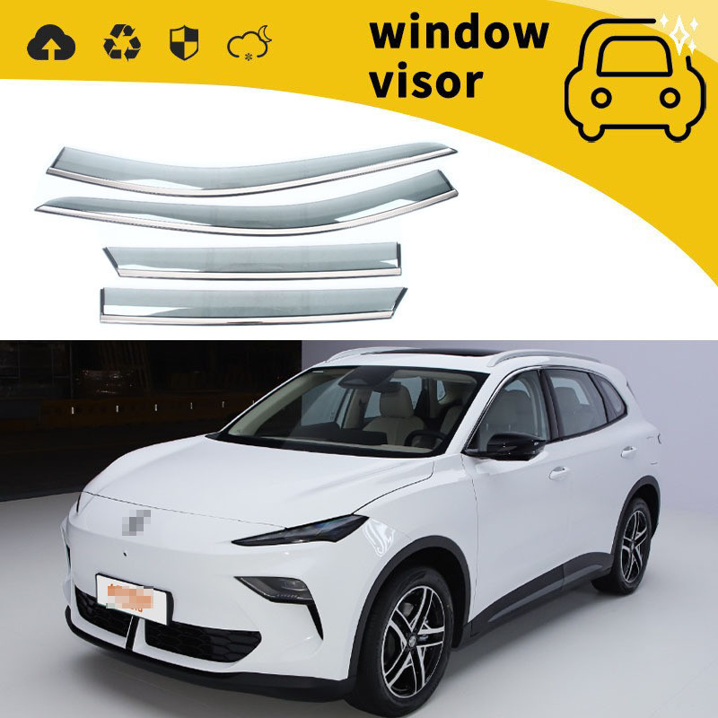 เหมาะสําหรับ 25 มก เช่น5 Rain Blocks ประตู Rain Blocks หน้าต่าง Rain คิ้ว Rain Baffle ดัดแปลงตกแต่ง