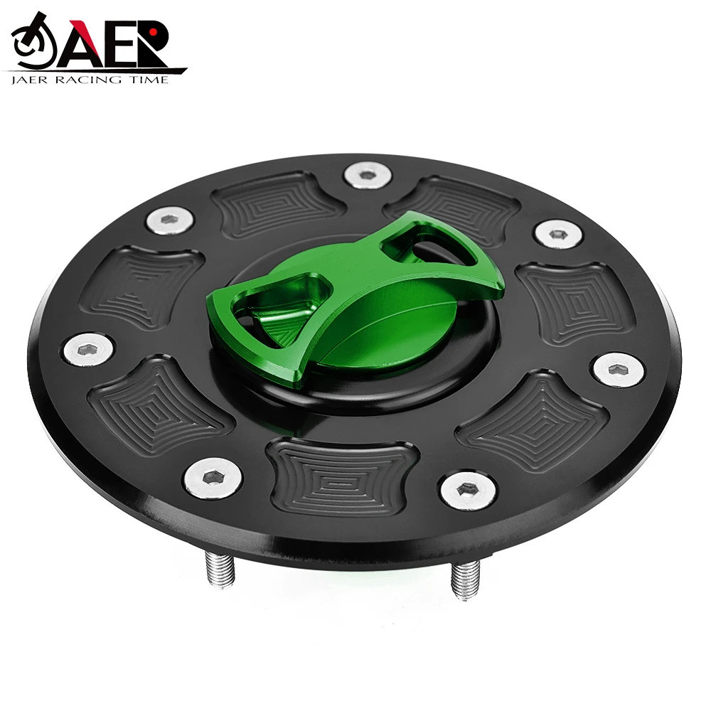 Motorcycle Fuel Tank Cap Cover for Kawasaki NINJA 500 EX500 500R ZX6 ZX6E ZX6R ZX7 ZX7RR ZX9 ZX9R ZX