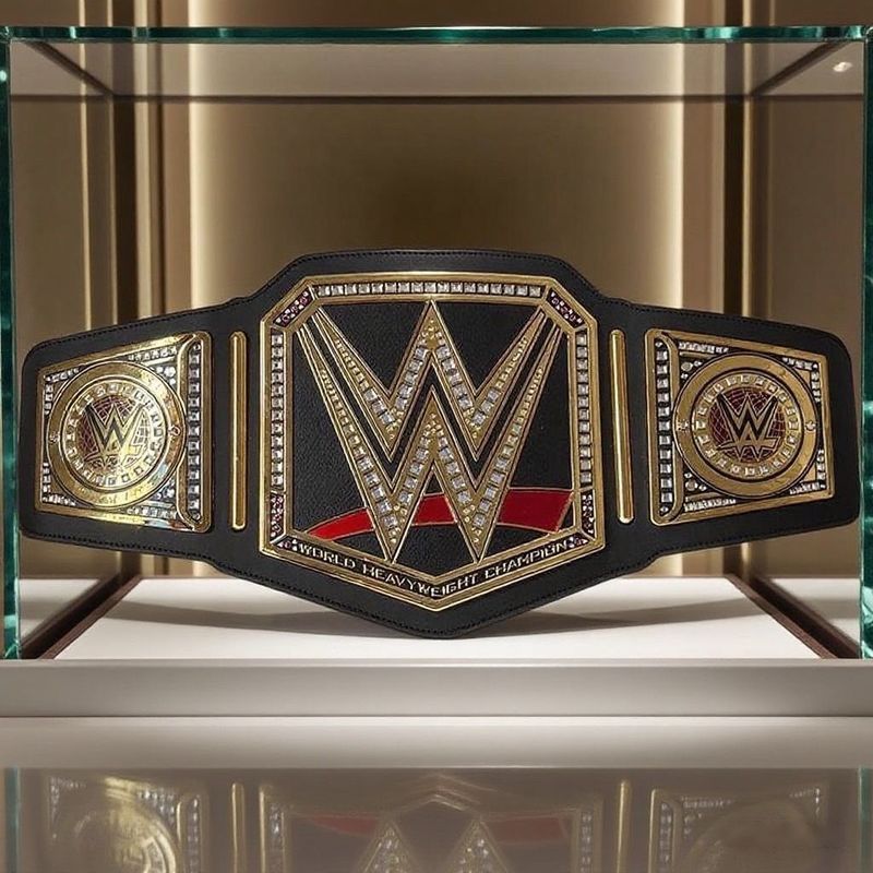 WWE World Gold Belt wwe Student Edition Belt Boxing Competition 1/1 Fighting Commemorative Champions