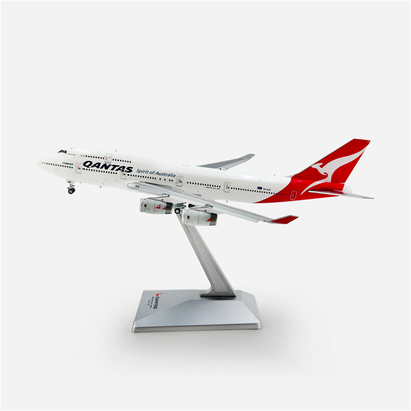 HX Models Metal Airliner รุ่น Australian Airlines B747-400 VH-OJS 1/400
