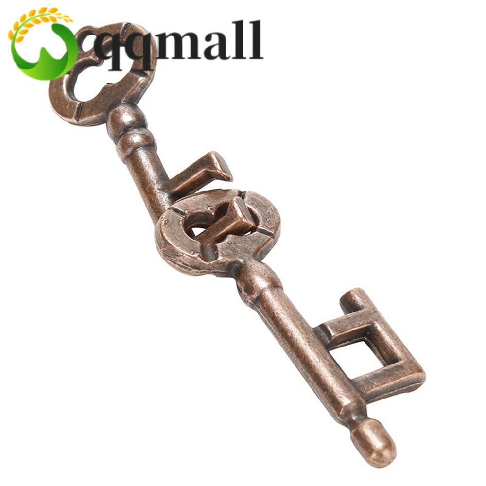 QQMALL Puzzle Brain Teaser IQ Test ของเล่นเด็กอัจฉริยะ