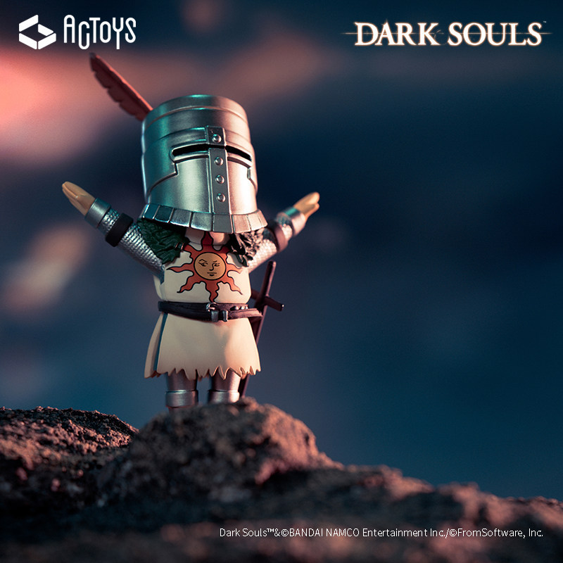 ACTOYS Dark Souls Mystery Box Egg Dark Souls Dark Souls Third Bomb อุปกรณ์ต่อพ่วงรูปทนไฟหญิง