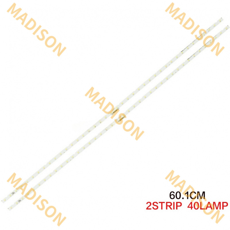 2 PCs สําหรับ Samsung 55 นิ้ว BN96-45913A AOT 55 nu7300 nu7100 LM41-00566A LED backlight strip