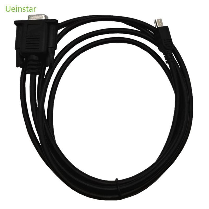 Uein Mini USB Male to RS232 DB9 9Pin Female Adapter Entension Cable 9Pin to 5Pin